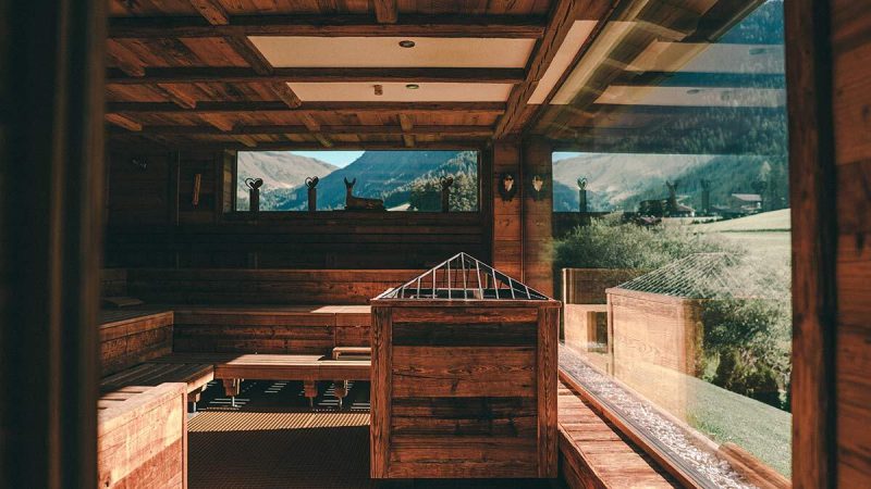 St. Magdalena Sauna Innen