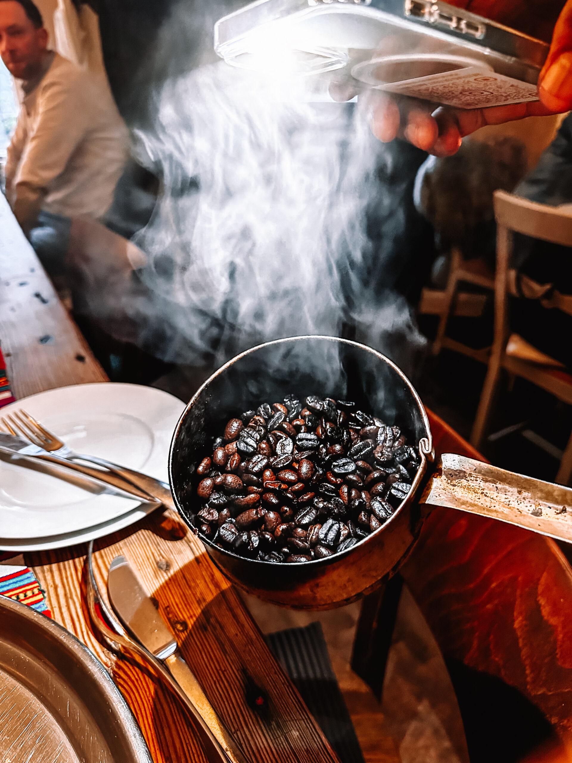 aethiopische Kaffeezeremonie Hamburg