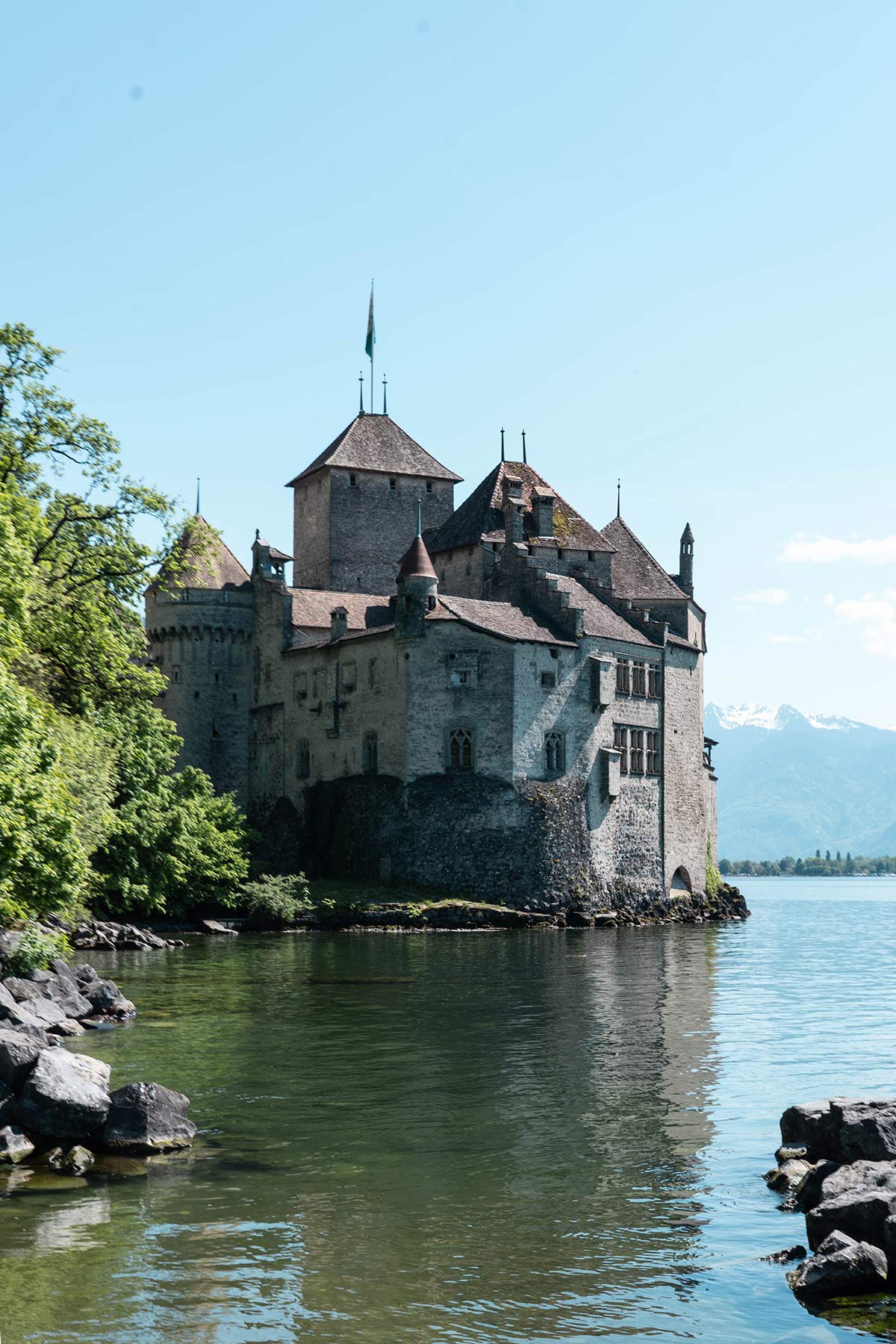 Schloss Chillon in Montreux in der Schweiz 2