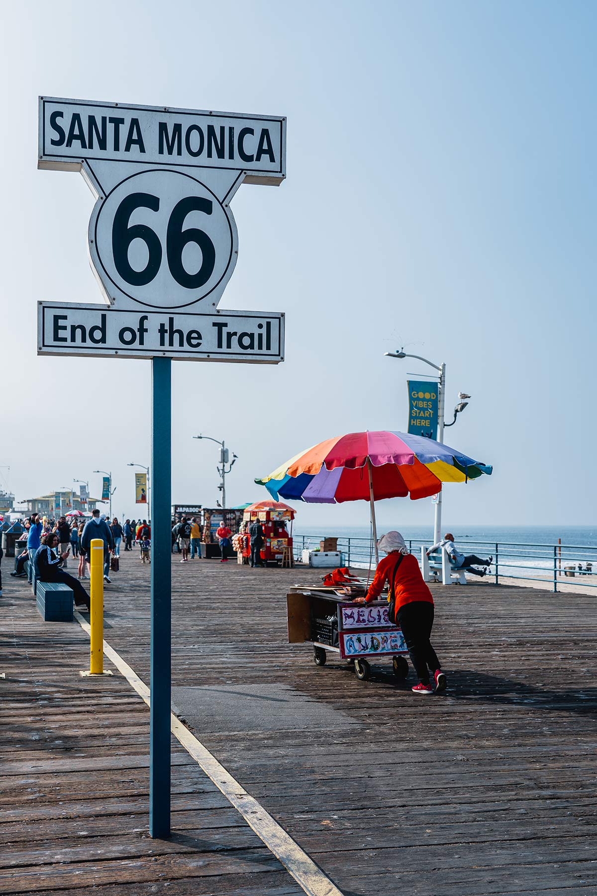 Ende Route 66 Santa Monica Pier