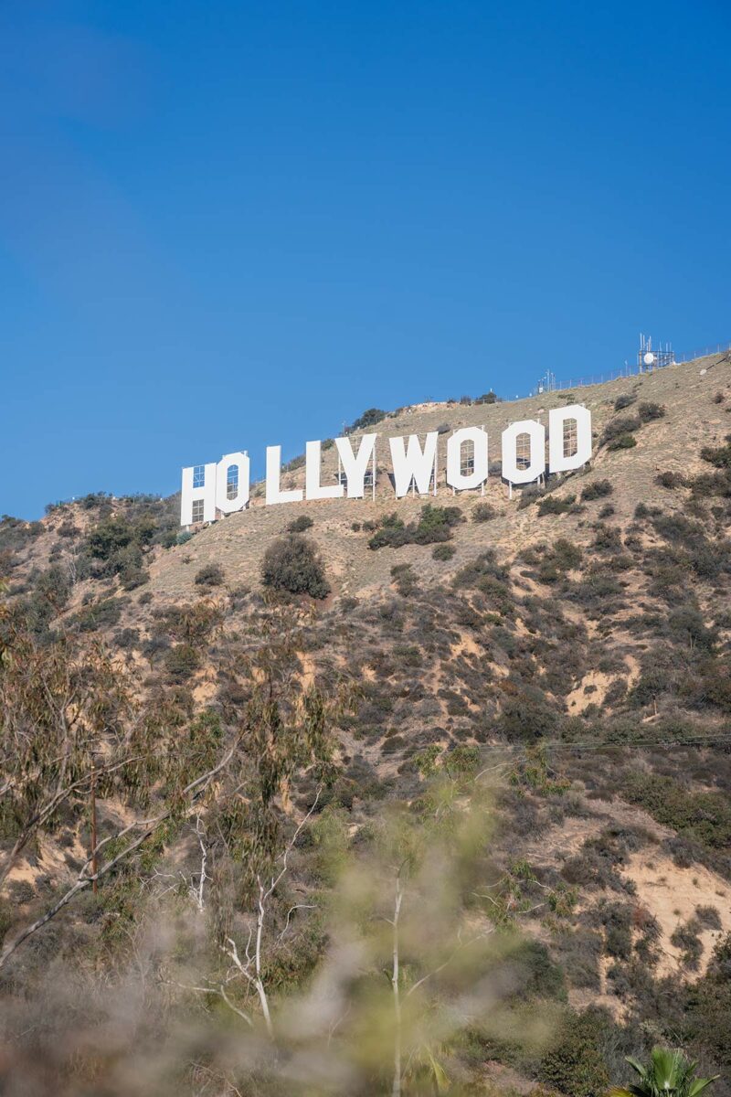 Hollywood Zeichen Los Angeles Sehenswuerdigkeiten