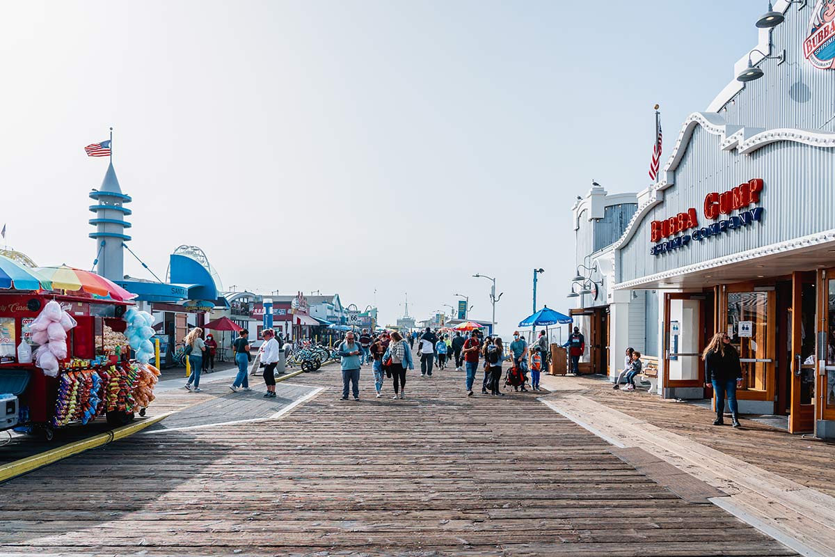 Santa Monica Pier Los Angeles Sehenswürdigkeiten