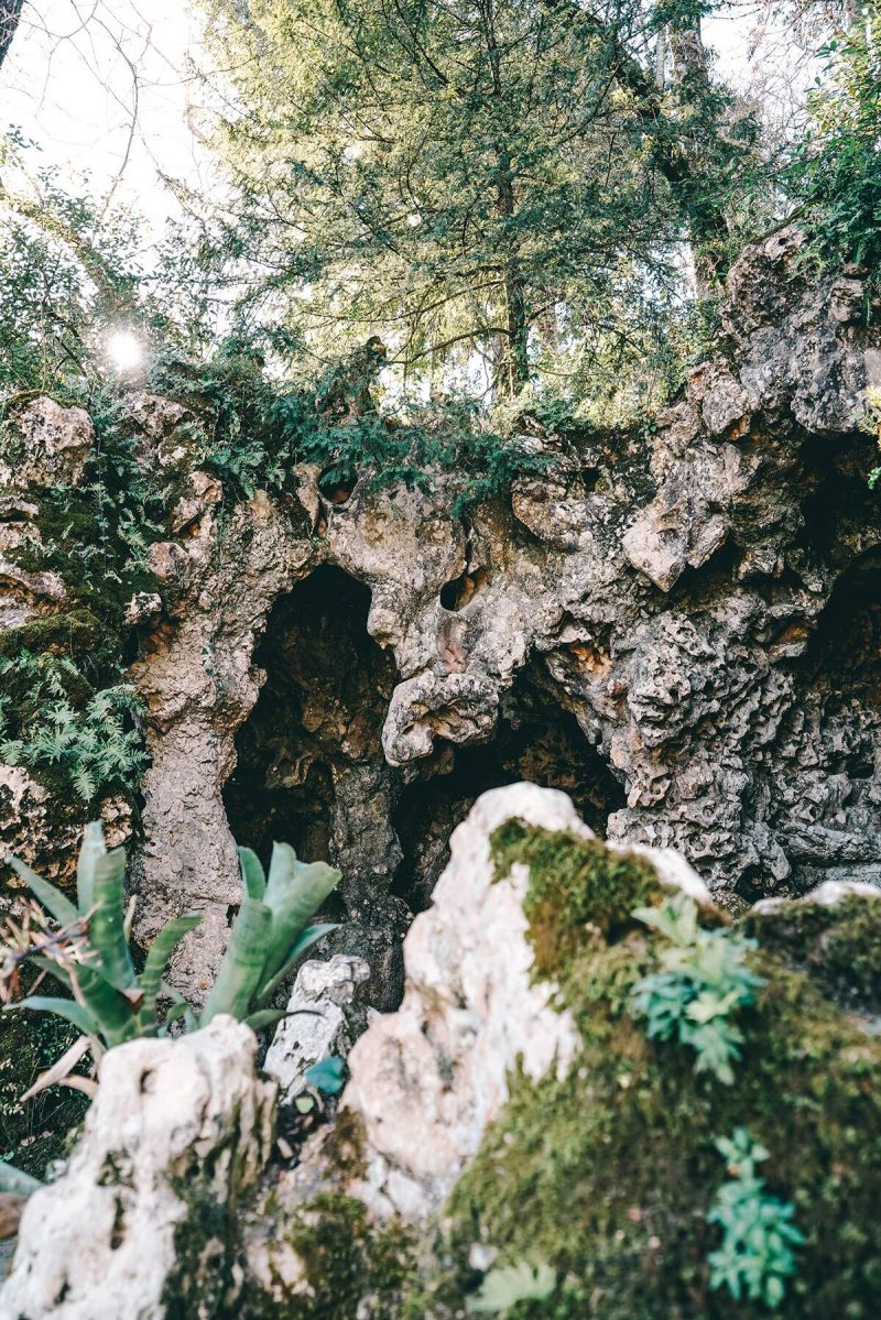 Hoehlen Quinta da Regaleira Sintra