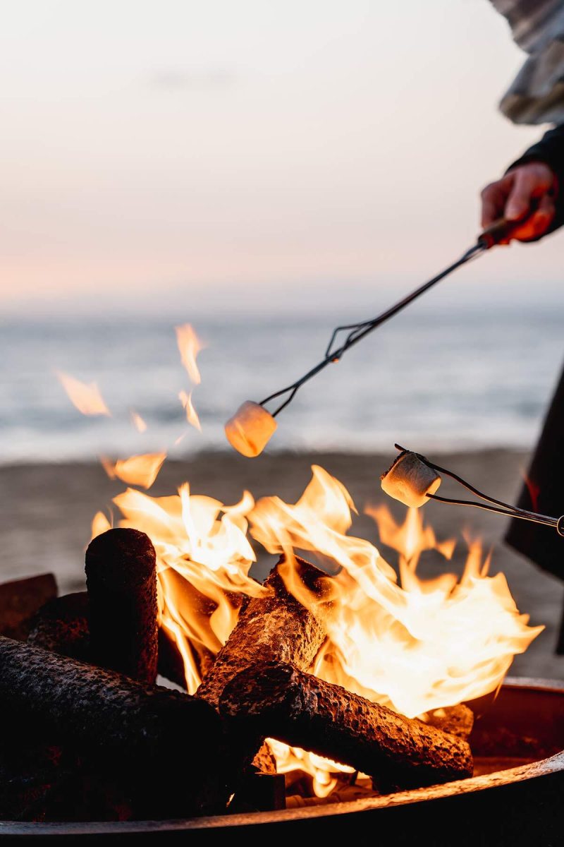 Marshmellows Lagerfeuer