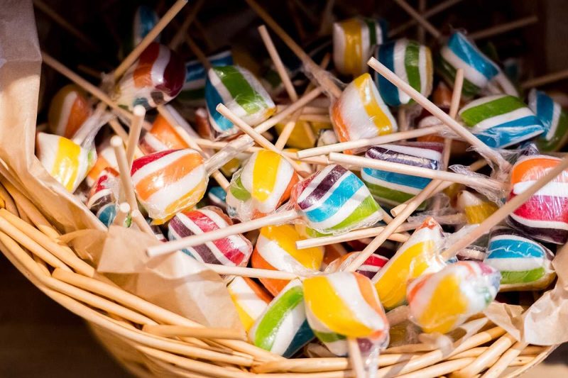 Bunte Lutscher aus Graenna