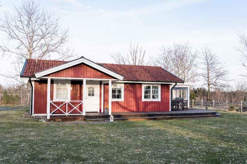 Rotes Ferienhaus Familienurlaub Südschweden