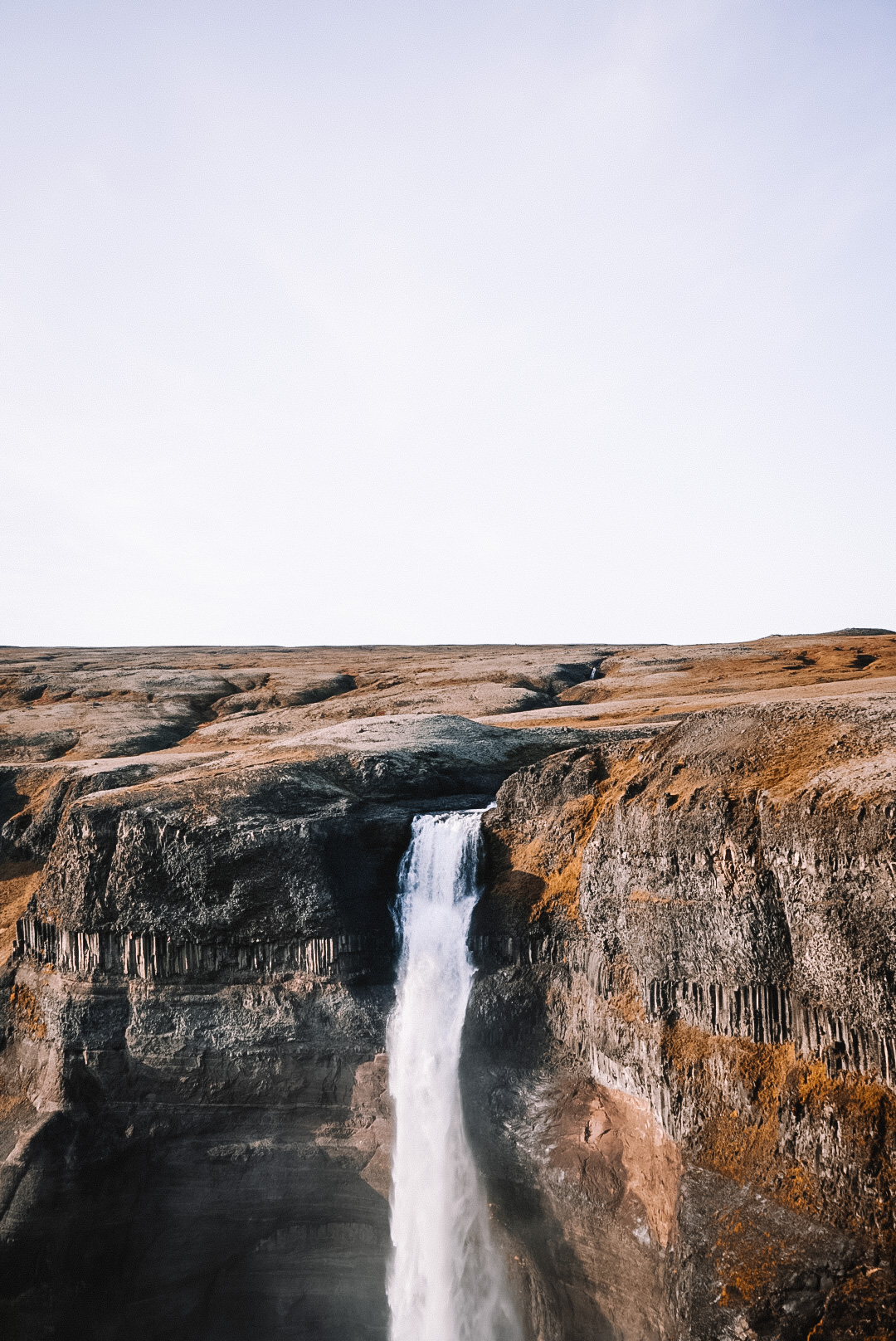 Island Haifoss-Wasserfall