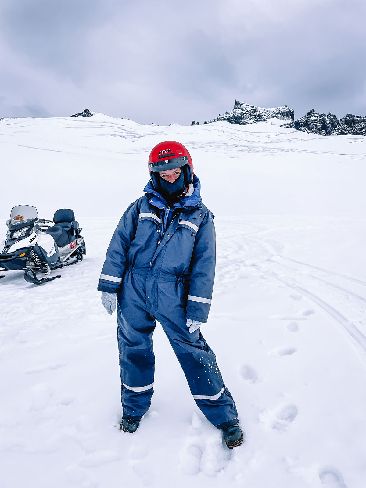 Vatnajökull Gletscher Schneemobil Tour
