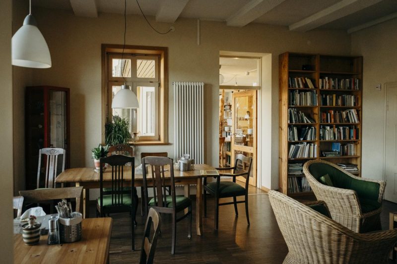 Kaminzimmer Bio-Hotel Niedersachsen