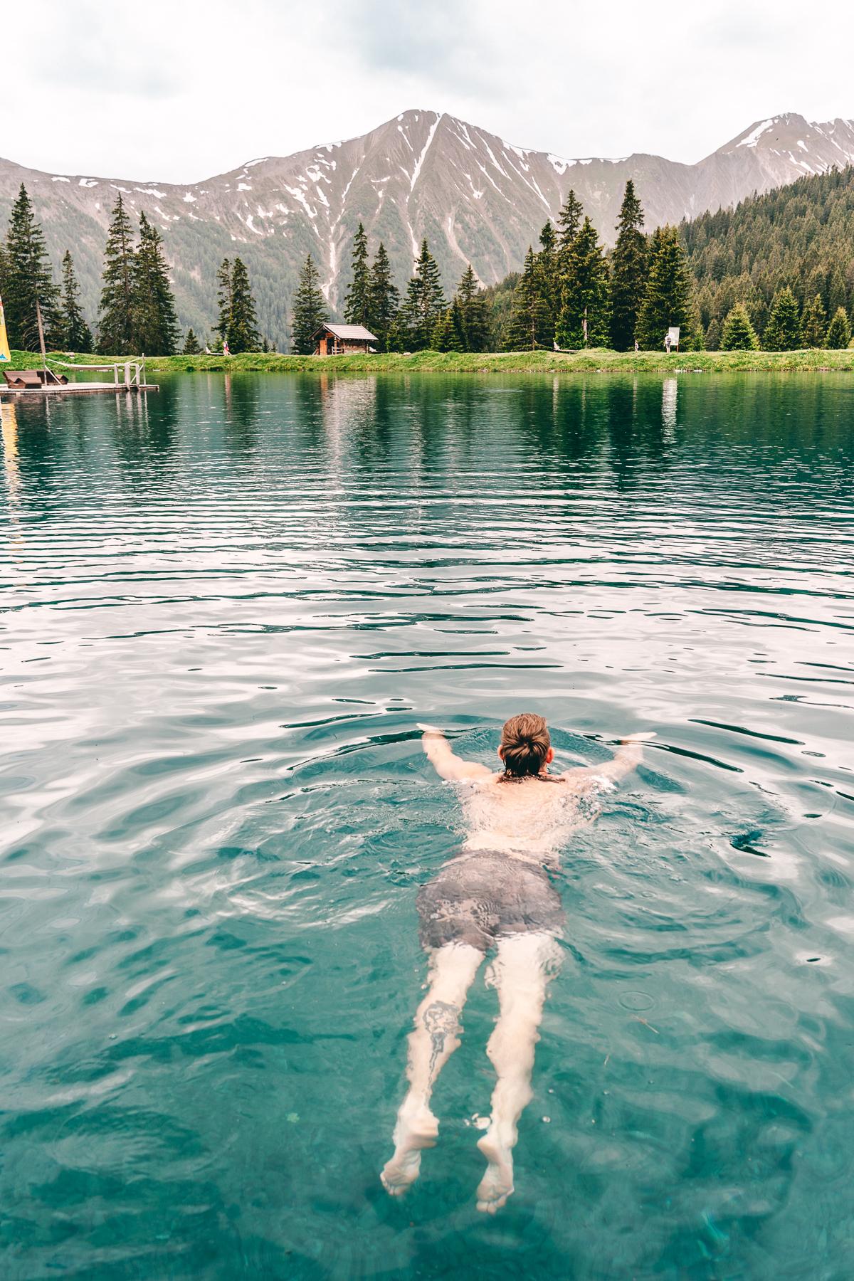 Högsee in Serfaus-Fiss-Ladis im Sommer