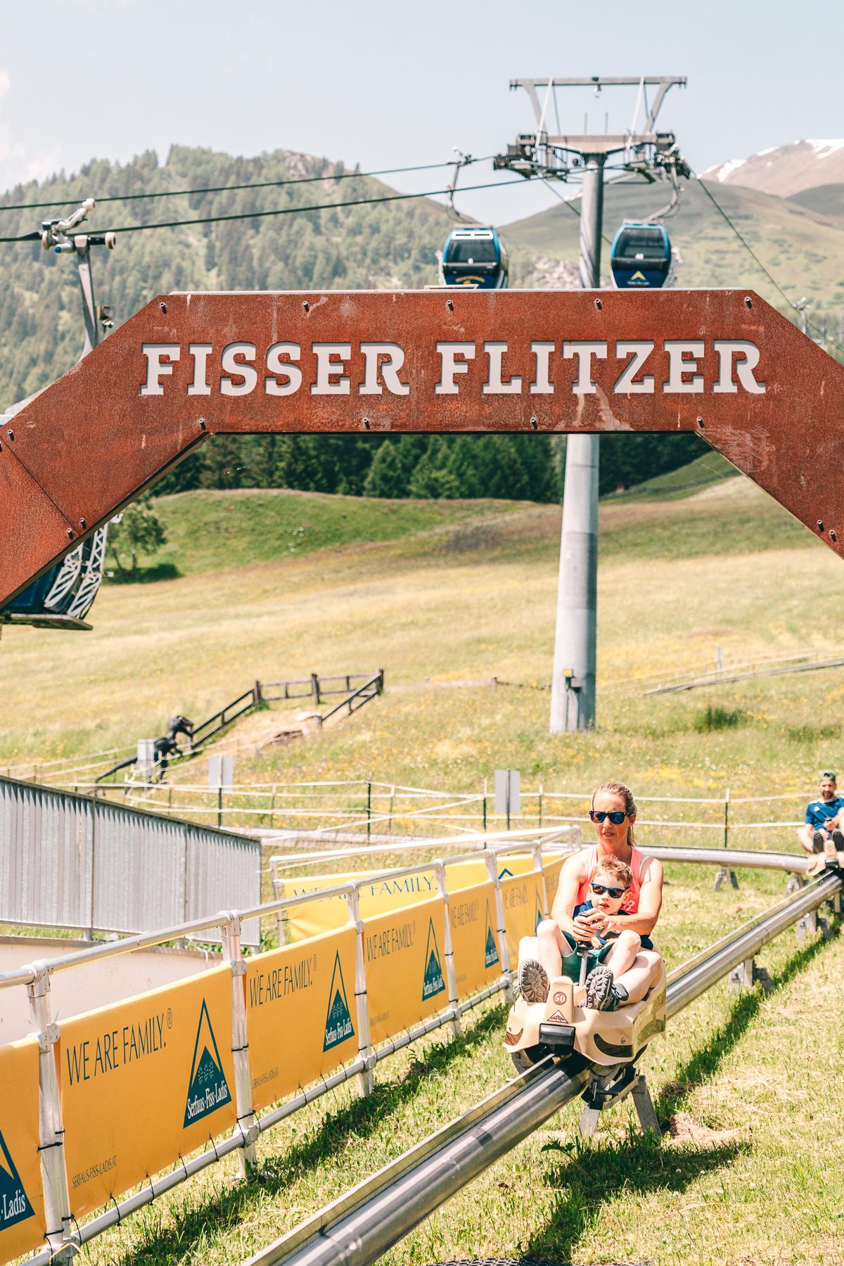 Der Fisser Flitzer vom Erlebnispark Hög