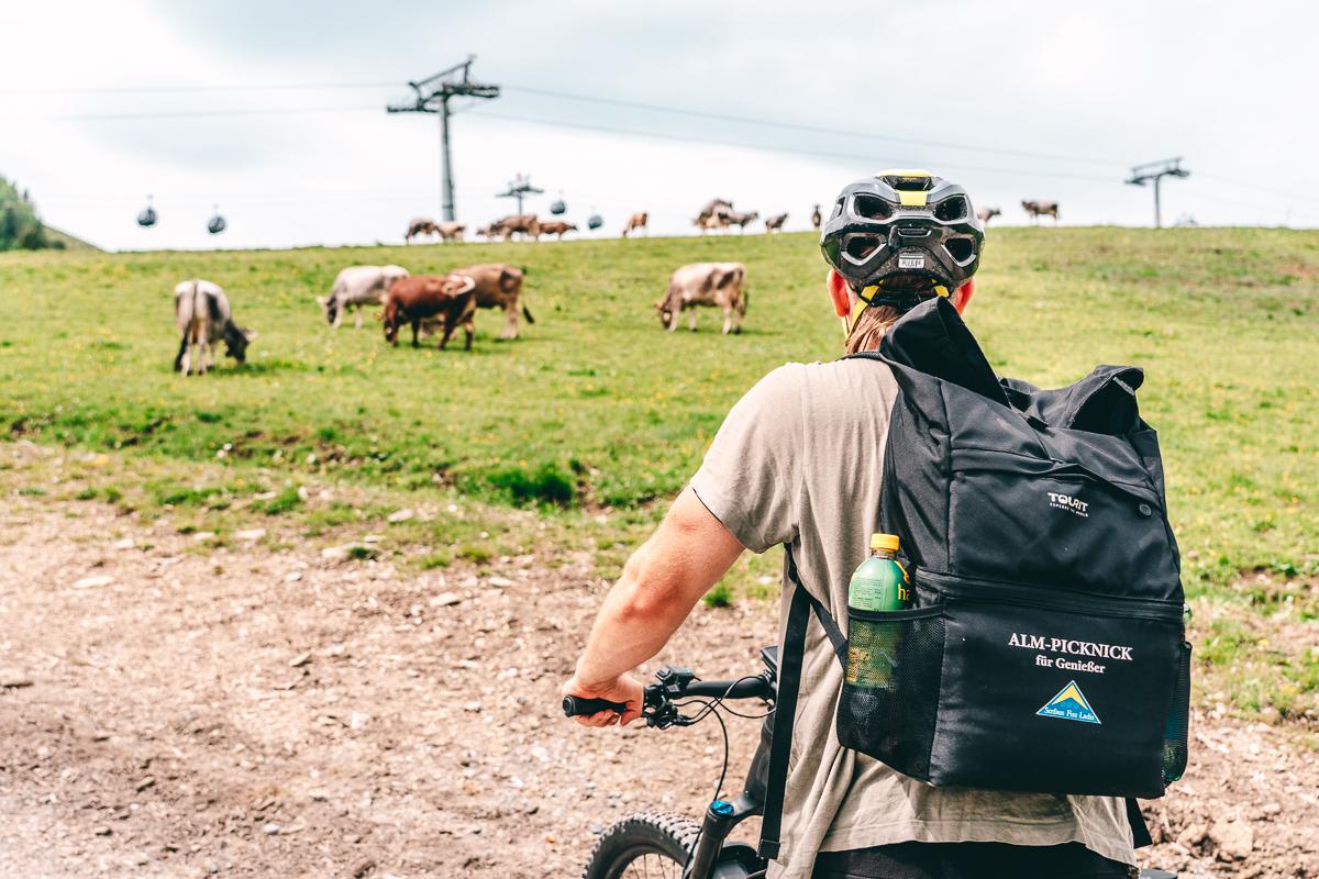 Radtour Serfaus-Fiss-Ladis im Sommer