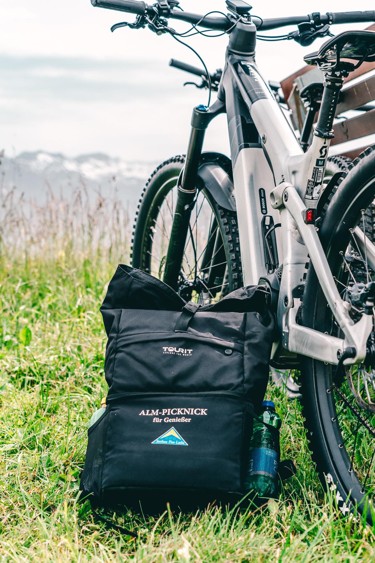 Radtour mit Picknick in Serfaus-Fiss-Ladis