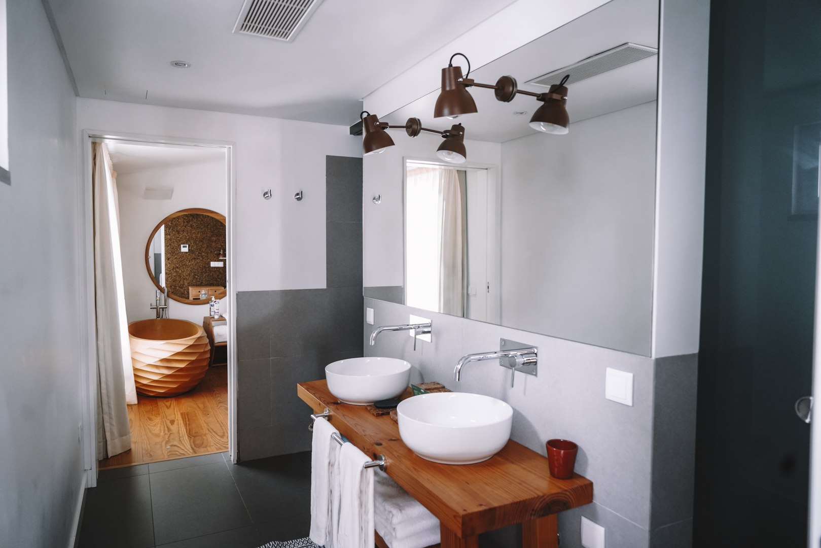 Craveiral Farmhouse Badaezimmer