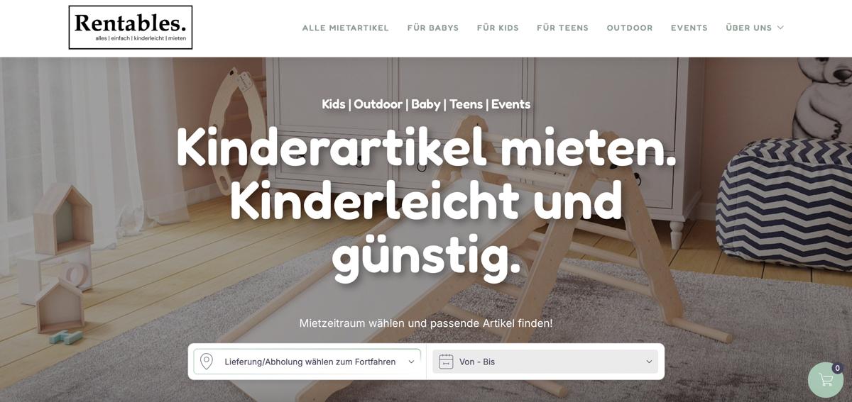 Kinderartikel mieten