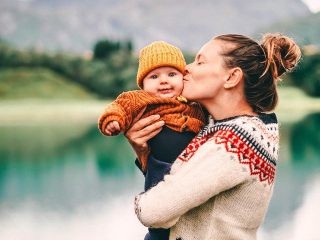 wandern mit baby