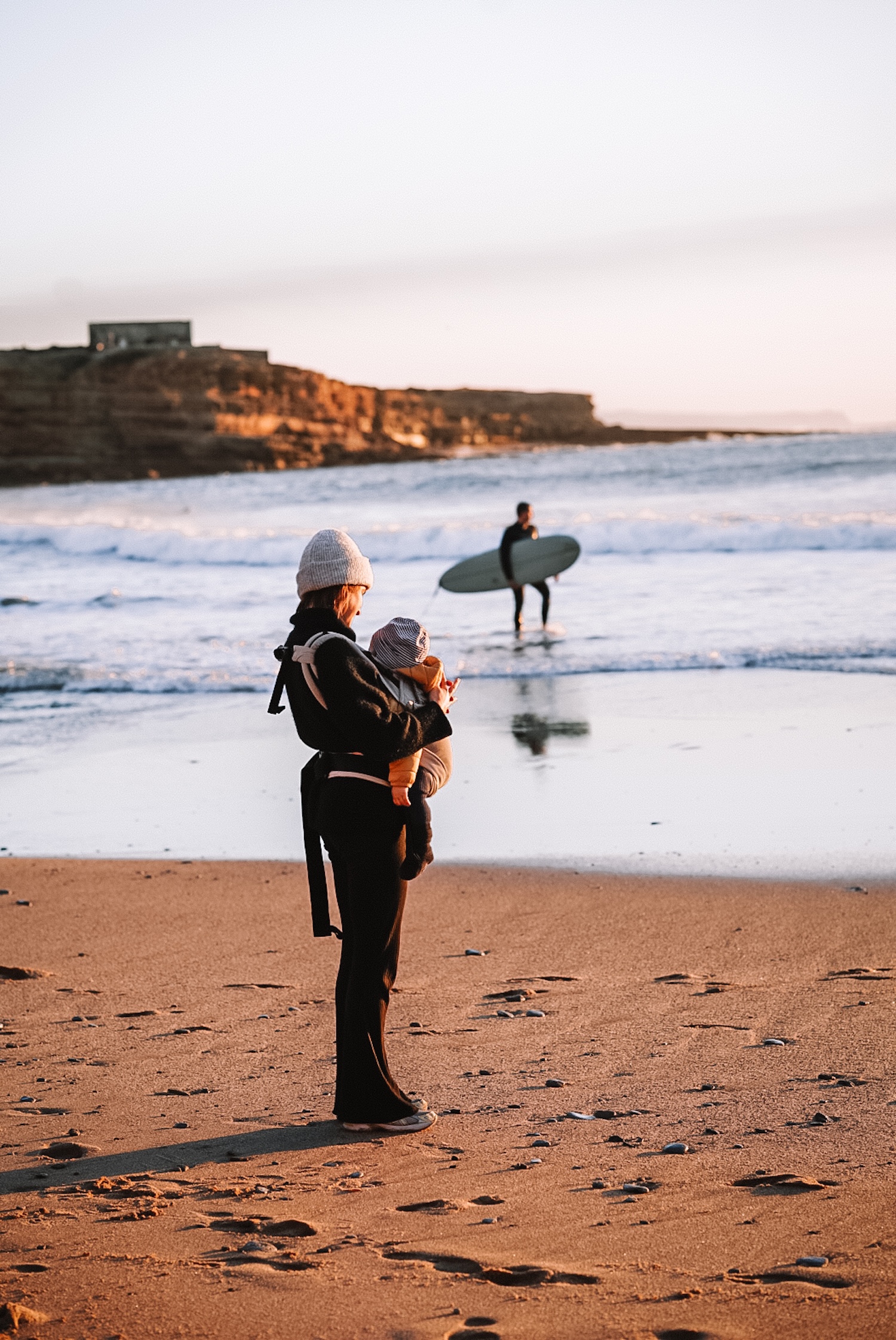 Ericeira Strand Sonnenuntergang