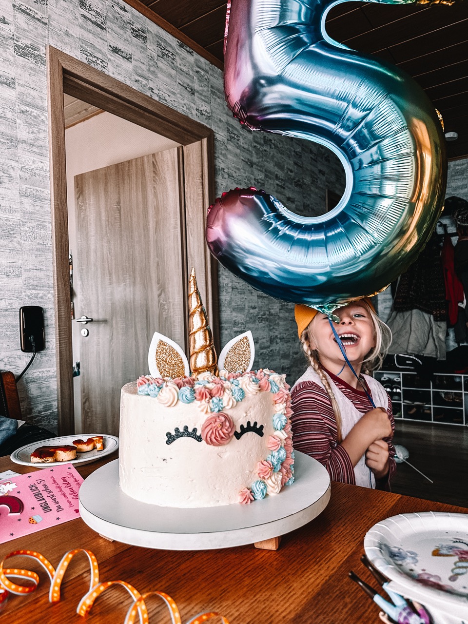 Minimalistischer Kindergeburtstag