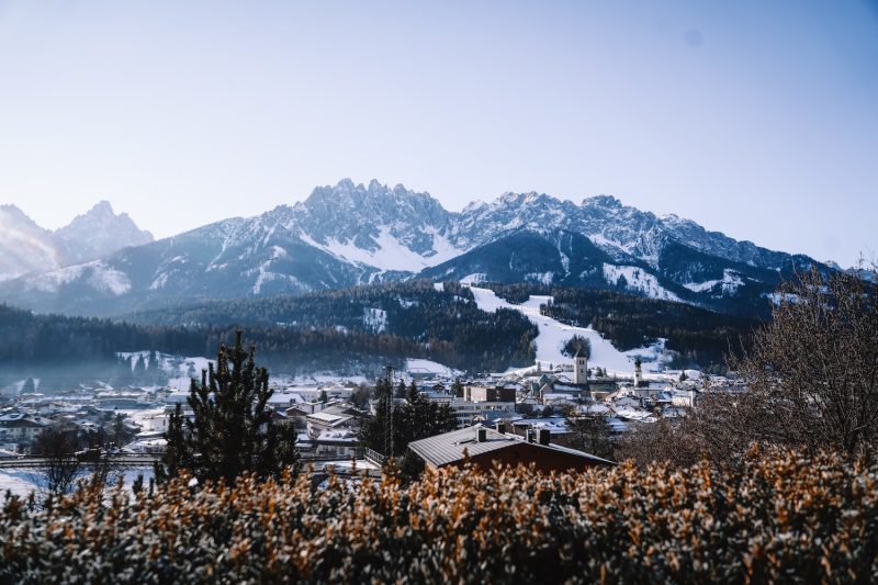 Aussicht Leitlhof Innichen